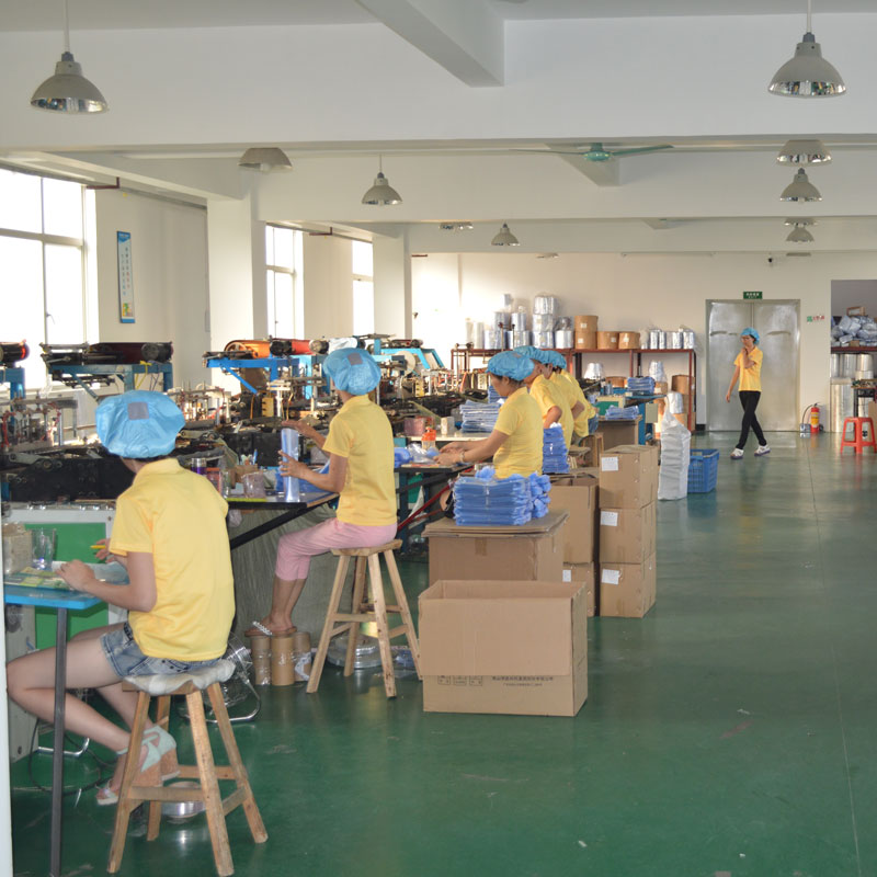 收縮袋車間一角